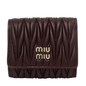 Miu Miu Women Logo Matelasse' Wallet